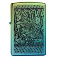 thumbnail image 4 of Zippo John Smith Gumbula Bird Design High Polish Teal Pocket Lighter, 4 of 10
