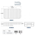 thumbnail image 4 of Transolid SB8-BS Steel Basket, Brushed Stainless, 4 of 7