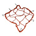 thumbnail image 3 of LOVIVER Mesh for Motorcycle 31cmx31cm Helmet Net for Bicycles Motorcycles Bikes red, 3 of 8