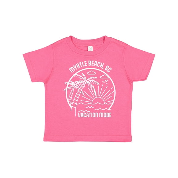 Inktastic Summer Vacation Mode Myrtle Beach South Carolina Boys or Girls Toddler T-Shirt