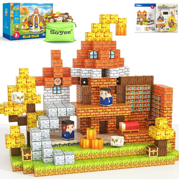 Bloques magnéticos Soyee Build Mine Magnet World Magic Adventure