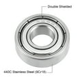thumbnail image 2 of S698ZZ Deep Groove Ball Bearing 8mm x 19mm x 6mm Double Shielded Stainless Steel, 2 of 4