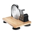 thumbnail image 3 of Rebanadora de pan manual para uso doméstico y comercial, máquina rebanadora de tostadas estable., 3 of 9