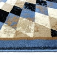 thumbnail image 5 of Flash Furniture Teagan Rectangular Southwestern Black, Beige, Blue Area Rug, 5' x 7', 5 of 7