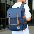 thumbnail image 2 of Negocio de Gran Capacidad Mochila informática Moda de Negocios Bolsa de Vieges de Ocio Al Aire Libre Conjunto de Bolsas de Vieges Con Puerto USB externo rojo rojo, 2 of 7