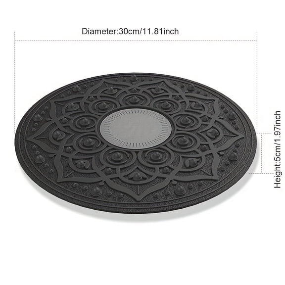 Balance Boards for Fitness And Rehabilitation Training, Suitable for Both Men And Women, Including Yoga Exercises Grey
