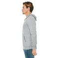 thumbnail image 3 of Bella + Canvas Unisex Poly-Cotton Fleece Full-Zip Hoodie, 3 of 3