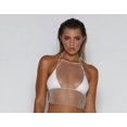 thumbnail image 1 of Women ‘s See Through Mesh Beach Bikini Swimsuits Beach Wrap Bikini Cover Up, 1 of 10