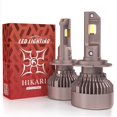 thumbnail image 1 of Faros antiniebla HIKARI WINGS H7, 80000LM, 6000 K, bombillas LED impermeables, 1 of 6