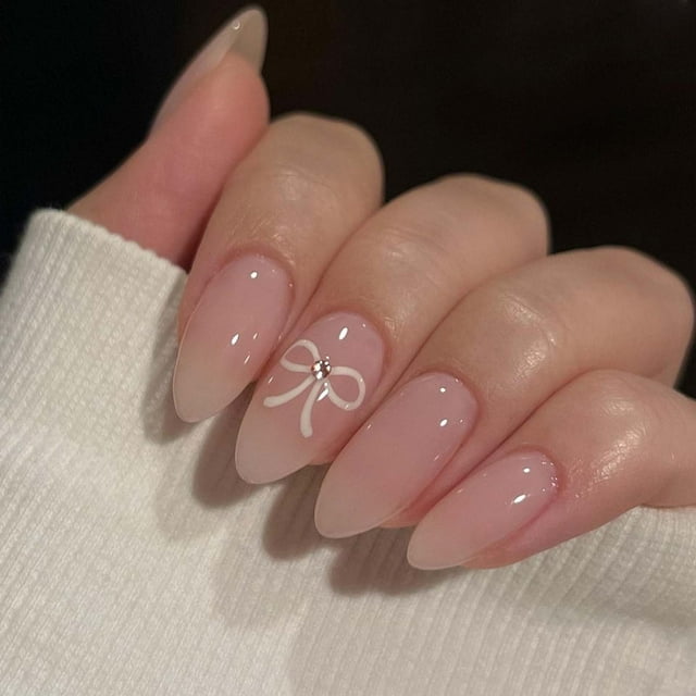 Cadeaux des Fêtes! Gspmoly Faux Ongles, Presser - Ongles Courts Presser - Faux Ongles Courts avec Colle pour Ongles Colle Réutilisable - Ongles 12 Tailles Press On Nails