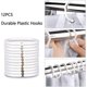 thumbnail image 3 of Animals Shower Curtain 150*180cmLove, Frog Shower Curtain Waterproof Polyester Shower Curtain with 12 Hooks for Christmas Decoration, Bathroom Curtain, 3 of 4