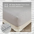 thumbnail image 4 of Juego de sábanas DOZ 100% viscosa de Bamboo Organic King Size, 4 of 6