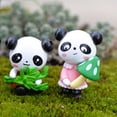 thumbnail image 4 of Dalazy 8pcs/set Mini PVC Miniature Panda Figurine Cartoon Character Animal Statue Landscape Garden Small Crafts Ornament, 4 of 9