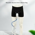 thumbnail image 3 of Men Urinal Pee Holder, Wearable Men Urinal Bag Large Capacity Elastic Waistband  For Urinary Incontinence, 3 of 8
