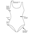thumbnail image 3 of Swimsuits For All Women's Plus Size  Scoop Neck Tummy Control Chlorine Resistant Tank One Piece Swimsuit, 3 of 3