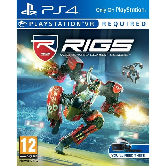 Rigs: Mechanized Combat League For Playstation 4 (Game Disc)