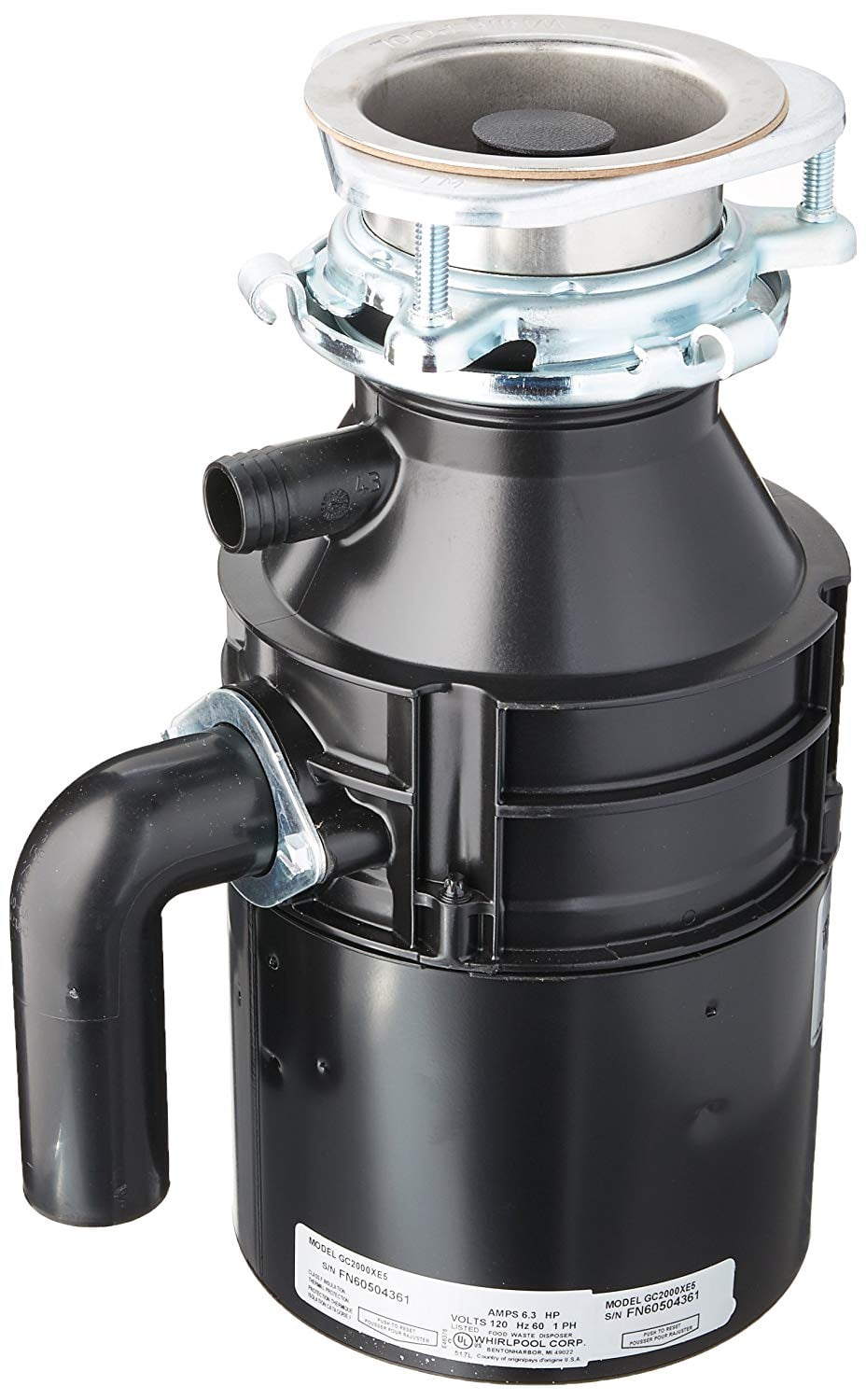 Whirlpool WPKCDB250GA Garbage Disposer