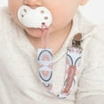 thumbnail image 2 of BooginHead Universal Pacifier Clips, Infant Toddler Boys and Girls, Lemons Rainbows Arrows, 2 of 10