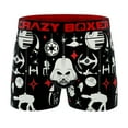 thumbnail image 2 of CRAZYBOXER Men's Underwear Star Wars Freedom of movement Resistant Boxer Brief Distortion-free (2 PACK), 2 of 5