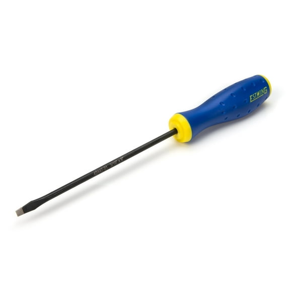Estwing 42447-01 3/16-Inch x 6-Inch Slotted Magnetic Diamond Tip Screwdriver with Ergonomic Handle