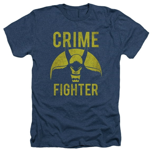 Dc - Fight Crime - Heather Short Sleeve Shirt - XXX-Large
