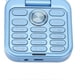 thumbnail image 3 of 2G Flip Mobile Phone for Seniors, Dual Nano SIM, FM Radio, Media Player, LED Flashlight, HD Rear Camera, Small Flip Cell Phone with Lanyard, Blue, 3 of 4