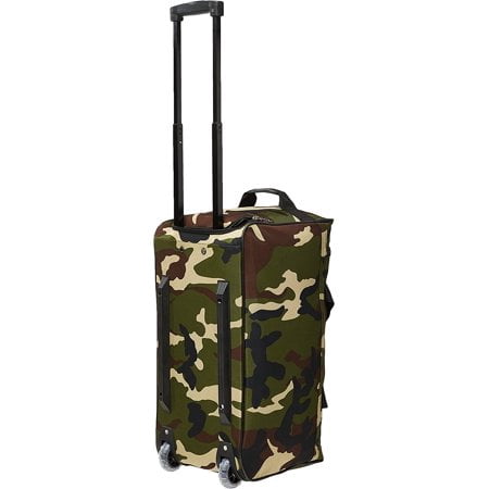 Rockland Adult Adjustable, Shoulder Strap, Handle, Pockets, Wheeled Travel Duffle Bags, Other