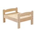 thumbnail image 1 of Cama para gatos, cama para perros pequeños, caseta de madera para cachorros, casa para gatitos de invierno, cama elevada para mascotas para gatos de, 1 of 9