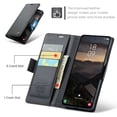 thumbnail image 3 of CaseMe Funda de Cuero para Samsung Galaxy S26+ 5G con Bloqueo RFID, para Samsung Galaxy  S26+ 5G Funda para Mujer y Hombre, Tarjetero con Cierre Magnético, Funda Tipo Folio, Negro, para Galaxy S26+ 5G, 3 of 11