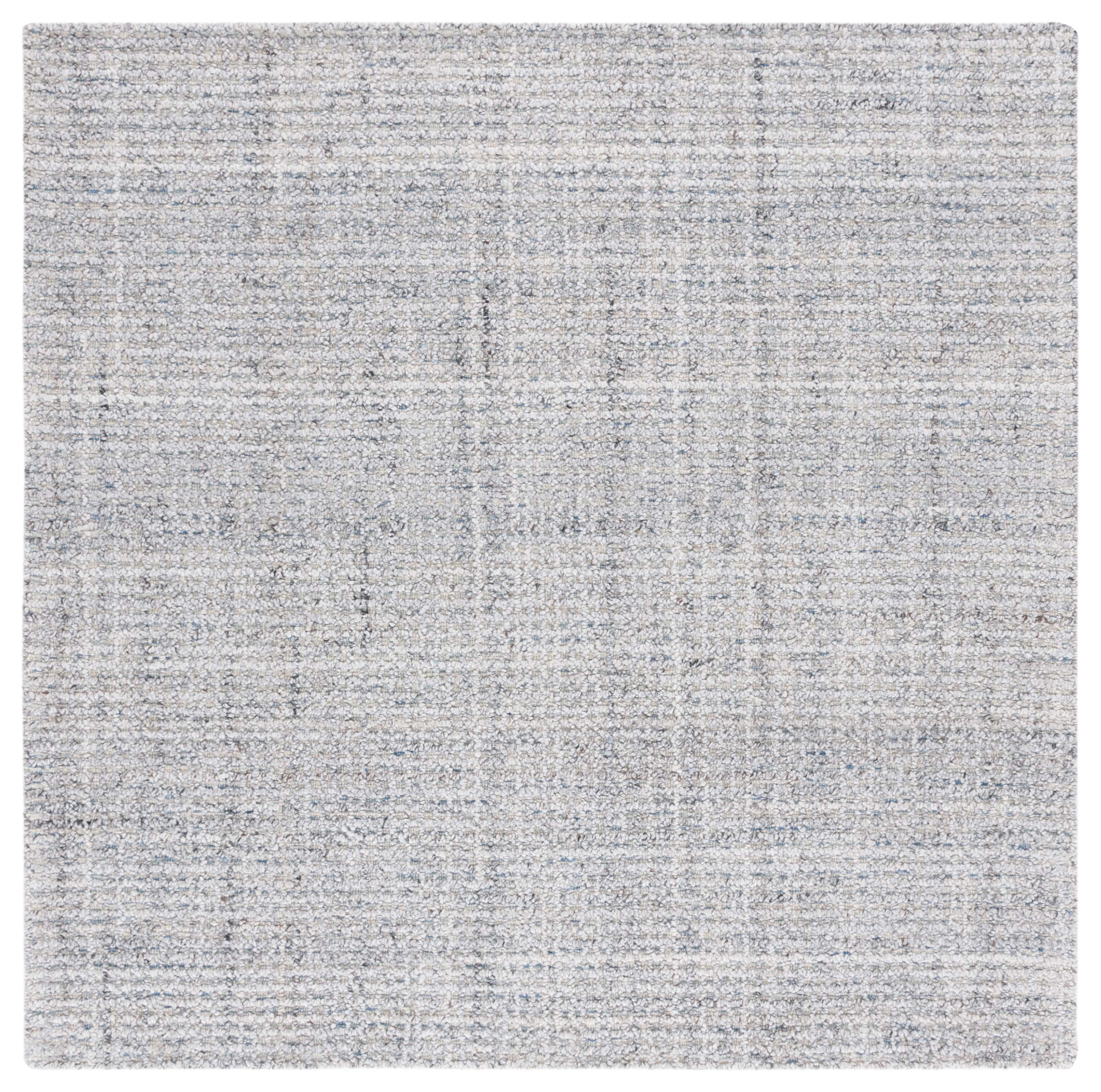 SAFAVIEH Abstract Deloris Trellis Area Rug, Light Gray, 6' x 6' Square