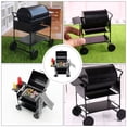 thumbnail image 4 of 1 Set of Simulated BBQ Cart Food Toy Mini Home Ornament Toy Doll House Accessory, 4 of 7