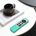 thumbnail image 5 of Fintie Protective Case For Apple TV Siri Remote 2021/2022 - Honey Comb Lightweight Anti Slip Shockproof Silicone Cover For Apple TV 4K / HD Siri Remote Controller (2nd Gen / 3rd Gen), Turquoise, 5 of 8