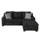 thumbnail image 1 of Sofá Chaise DICASA Negro, 1 of 8