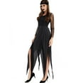 2024 Halloween Witch Cosplay Costume for Girls, Women's Halloween Black