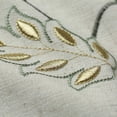 thumbnail image 5 of Purple Floral Valance for Windows Bedroom, Embroidery Blossoms Faux Linen Light Filtering Valances for Cafe Bathroom, 52 x 18, Rod Pocket, 5 of 6