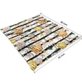 thumbnail image 2 of Fall Pumpkins and Leaves Pattern Blanket,Comfortable Soft Flannel Throw Blanket,All Season,Warm Lightweight Blankets for Sofa Bed Couch Living Room Chair,50"x60", 2 of 4