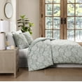 thumbnail image 6 of Stone Cottage Redding Floral - Green King Duvet Cover Set, 6 of 10