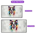 thumbnail image 5 of Watercolor Drip Boston Terrier Pop Art Colorful Portrait Artwork Desk Mat Full Keyboard Mouse Pad Gentleman Dog Lover Gifts Large Mousepad - 01009, 5 of 5