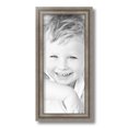 thumbnail image 2 of ArtToFrames 7x16 inch Muted Warm Silver Picture Frame, Silver MDF Poster Frame (4681), 2 of 8