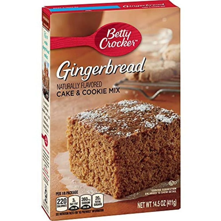Betty Crocker Gingerbread Cake & Cookie Mix - 14.5 Oz - 2 Pk Betty Crocker Gingerbread Cake & Cookie Mix - 14.5 Oz - 2 Pk