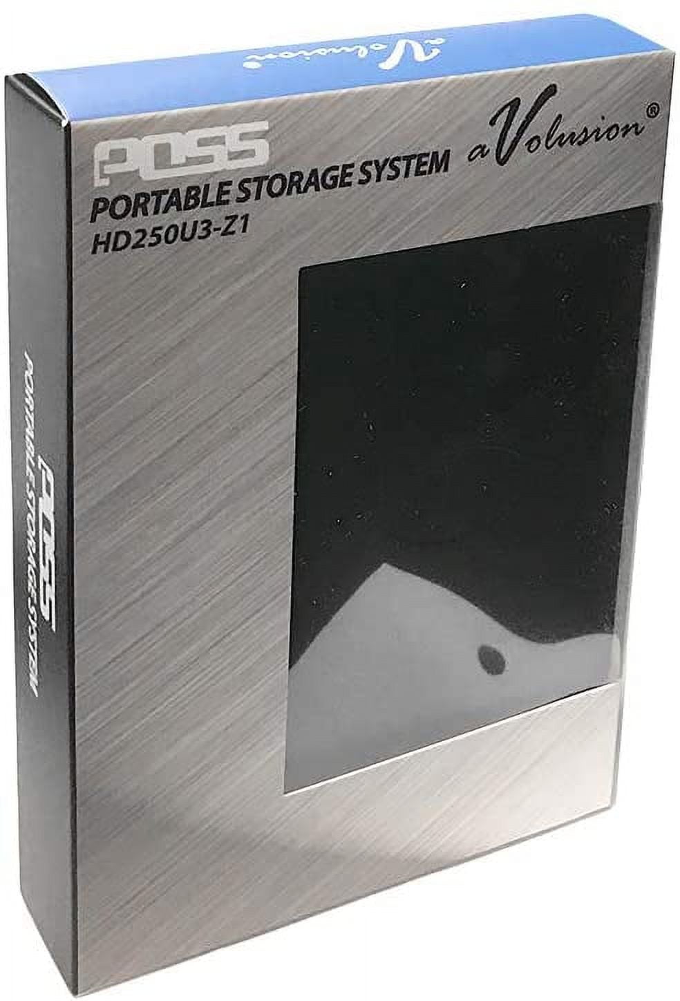 Avolusion 1TB USB 3.0 Portable External PS4 Hard Drive (PS4 Pre-Formatted) HD250U3-Z1 - w/2 Year Warranty