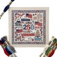 thumbnail image 4 of YWIYIUD 1PC 14.17inch Practical Independence Day Anniversary CrossStitch Kit Portable and Durable CrossStitch Decorations Suitable for Friends and Parents PatrioticGifts, 4 of 8