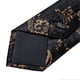 thumbnail image 4 of Corbatas de seda de lujo con estampado de cachemira en negro y dorado para hombre, 8 cm, corbata de boda para hombre, pañuelo de bolsillo, gemelos, alfiler de cuello, regalo para hombre, 4 of 4