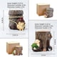 thumbnail image 4 of Cute Hedgehog Desk Pen Pencil Pot Holder Toothbrush Holder Resin Desktop Organizer Container Stationery Storage Office Desk Decoration, 4 of 4