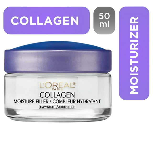 L'Oréal Paris Collagen Moisture Filler Daily Moisturizer, 48 Hour Hydration, 50ml