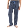 thumbnail image 2 of Pijama para Hombre Fruit of the Loom a Cuadros Azul Marino 2X, 2 of 6