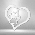 thumbnail image 3 of Puppy Love Steel Sign Laser Cut Powder Coated Home & Office Metal Wall Decor Multiple Sizes & Colors, 3 of 5
