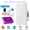 121-WHITE-02, variant on Smart WiFi Wall Touch Light Switch, Supports Wireless Connection, Requires Neutral Wire, US Standard. Compatible with Tuya, Alexa and Google Home, Voice Control & Countdown Timer Function.