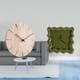 thumbnail image 2 of Reloj de pared redondo,Reloj de pared de madera maciza para decoración de sala de estar,Reloj de pared de madera para dormitorio creativo,Reloj de pared,Reloj de pared decorativo para baño y, 2 of 8