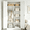 32" W x 16" D x 71" H - White, variant on SOLAURA Metal Armoire Wardrobe Closet with Hanging Rod and Locking Door, 71" H x 32" W x 16" D Storage Cabinet with Adjustable Shelves, Freestanding Closet Cabinet for Garage, Home, Office, White